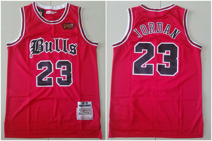 Bulls 23 Michael Jordan Red 1997 NBA Finals Patch 1997-98 Hardwood Classics Jersey,We sell and wholesale Bulls 23 Michael Jordan Red 1997 NBA Finals Patch 1997-98 Hardwood Classics Jersey on line form chian!